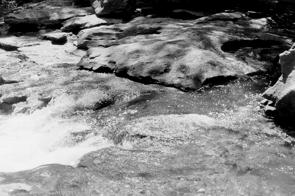 Time flies like an arrow. Water flies … and splashes and swirls …